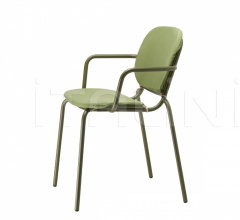 Итальянские Уличная мебель - Стул с подлокотниками Si-Si Dots armchair Итальянские Уличная мебель - Стул с подлокотниками Si-Si Dots armchair фабрика Scab Design