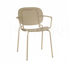 Итальянские Уличная мебель - Стул с подлокотниками Si-Si Dots armchair Итальянские Уличная мебель - Стул с подлокотниками Si-Si Dots armchair фабрика Scab Design