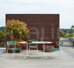 Итальянские Уличные столы - Стол обеденный Tripe Double Итальянские Уличные столы - Стол обеденный Tripe Double фабрика Scab Design