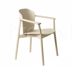 Стул с подлокотниками Finn All Wood armchair фабрика Scab Design