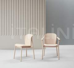 Стул с подлокотниками Finn All Wood armchair фабрика Scab Design