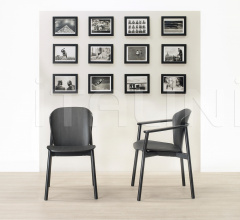 Стул с подлокотниками Finn All Wood armchair фабрика Scab Design