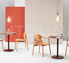 Стул с подлокотниками Finn All Wood armchair фабрика Scab Design