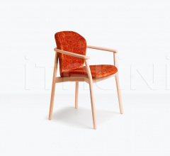 Стул с подлокотниками Natural Finn armchair фабрика Scab Design