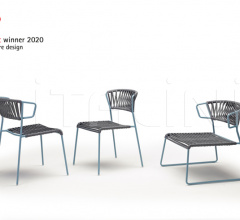 Итальянские Уличная мебель - Кресло Lisa Lounge Filo Итальянские Уличная мебель - Кресло Lisa Lounge Filo фабрика Scab Design