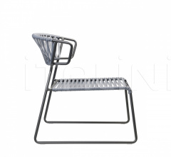 Итальянские Уличная мебель - Кресло Lisa Lounge Club Итальянские Уличная мебель - Кресло Lisa Lounge Club фабрика Scab Design