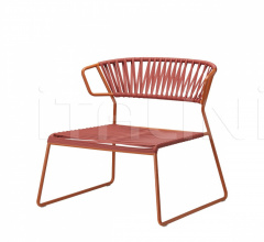 Итальянские Уличная мебель - Кресло Lisa Lounge Club Итальянские Уличная мебель - Кресло Lisa Lounge Club фабрика Scab Design