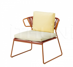 Итальянские Уличная мебель - Кресло Lisa Lounge Club Итальянские Уличная мебель - Кресло Lisa Lounge Club фабрика Scab Design