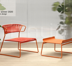 Итальянские Уличная мебель - Кресло Lisa Lounge Club Итальянские Уличная мебель - Кресло Lisa Lounge Club фабрика Scab Design