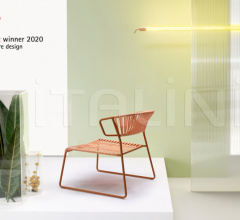 Итальянские Уличная мебель - Кресло Lisa Lounge Club Итальянские Уличная мебель - Кресло Lisa Lounge Club фабрика Scab Design