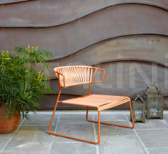 Итальянские Уличная мебель - Кресло Lisa Lounge Club Итальянские Уличная мебель - Кресло Lisa Lounge Club фабрика Scab Design