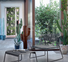 Итальянские Уличная мебель - Кресло Lisa Lounge Club Итальянские Уличная мебель - Кресло Lisa Lounge Club фабрика Scab Design