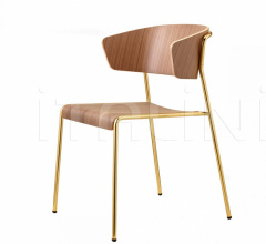 Стул Lisa Wood armchair фабрика Scab Design