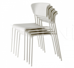 Итальянские Уличная мебель - Стул Lisa Technopolymer Итальянские Уличная мебель - Стул Lisa Technopolymer фабрика Scab Design