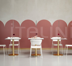 Итальянские Уличная мебель - Стул Lisa Technopolymer Итальянские Уличная мебель - Стул Lisa Technopolymer фабрика Scab Design