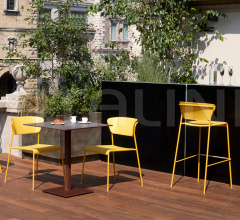 Итальянские Уличная мебель - Стул Lisa Technopolymer Итальянские Уличная мебель - Стул Lisa Technopolymer фабрика Scab Design