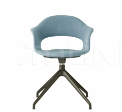 Кресло Lady B Pop revolving on trestle base фабрика Scab Design