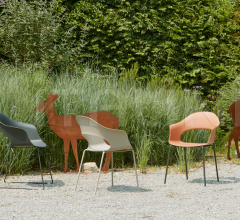 Итальянские Уличная мебель - Стул Lady B sledge frame Итальянские Уличная мебель - Стул Lady B sledge frame фабрика Scab Design