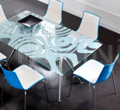 Итальянские Уличная мебель - Стул Zebra Bicolour 4-leg frame Итальянские Уличная мебель - Стул Zebra Bicolour 4-leg frame фабрика Scab Design