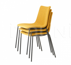 Стул Zebra Pop 4-leg frame фабрика Scab Design