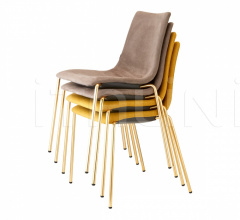 Стул Zebra Pop 4-leg frame фабрика Scab Design