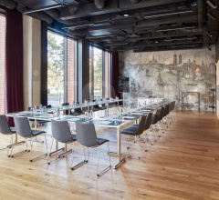 Стул Zebra Pop sledge frame фабрика Scab Design