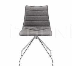 Кресло Zebra Pop revolving on trestle base фабрика Scab Design