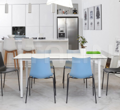 Стул Zebra Technopolymer coated frame Стул Zebra Technopolymer coated frame фабрика Scab Design