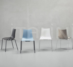 Стул Zebra Technopolymer 4 legs Стул Zebra Technopolymer 4 legs фабрика Scab Design