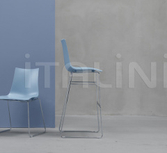 Стул Zebra Technopolymer sledge frame Стул Zebra Technopolymer sledge frame фабрика Scab Design