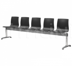 Итальянские Уличная мебель - Система сидений Panca Attesa Alice fire retardant Итальянские Уличная мебель - Система сидений Panca Attesa Alice fire retardant фабрика Scab Design