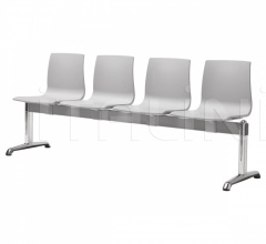 Итальянские Уличная мебель - Система сидений Panca Attesa Alice fire retardant Итальянские Уличная мебель - Система сидений Panca Attesa Alice fire retardant фабрика Scab Design