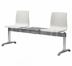 Итальянские Уличная мебель - Система сидений Panca Attesa Alice with shelf - fire retardant seats Итальянские Уличная мебель - Система сидений Panca Attesa Alice with shelf - fire retardant seats фабрика Scab Design