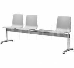 Итальянские Уличная мебель - Система сидений Panca Attesa Alice with shelf - fire retardant seats Итальянские Уличная мебель - Система сидений Panca Attesa Alice with shelf - fire retardant seats фабрика Scab Design