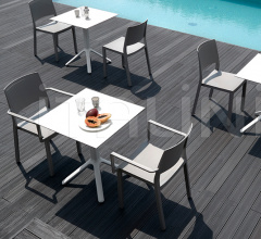 Итальянские Уличная мебель - Стул с подлокотниками Kate armchair Итальянские Уличная мебель - Стул с подлокотниками Kate armchair фабрика Scab Design