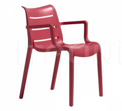 Итальянские Уличная мебель - Стул с подлокотниками Sunset Итальянские Уличная мебель - Стул с подлокотниками Sunset фабрика Scab Design