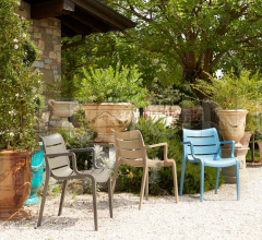 Итальянские Уличная мебель - Стул с подлокотниками Sunset Итальянские Уличная мебель - Стул с подлокотниками Sunset фабрика Scab Design