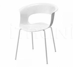 Итальянские Уличная мебель - Стул Miss B Antishock 4-leg frame Итальянские Уличная мебель - Стул Miss B Antishock 4-leg frame фабрика Scab Design