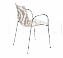 Стул с подлокотниками Wave armchair фабрика Scab Design