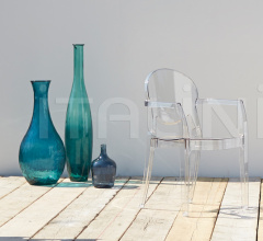 Итальянские Уличная мебель - Стул с подлокотниками Igloo Итальянские Уличная мебель - Стул с подлокотниками Igloo фабрика Scab Design