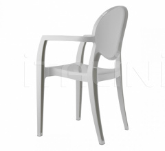 Итальянские Уличная мебель - Стул с подлокотниками Igloo Technopolymer Итальянские Уличная мебель - Стул с подлокотниками Igloo Technopolymer фабрика Scab Design