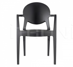 Итальянские Уличная мебель - Стул с подлокотниками Igloo Technopolymer Итальянские Уличная мебель - Стул с подлокотниками Igloo Technopolymer фабрика Scab Design