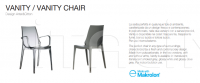 Стул Vanity Chair Scab Design