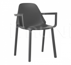 Итальянские Уличная мебель - Стул с подлокотниками Piu armchair Итальянские Уличная мебель - Стул с подлокотниками Piu armchair фабрика Scab Design