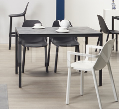 Итальянские Уличная мебель - Стул с подлокотниками Piu armchair Итальянские Уличная мебель - Стул с подлокотниками Piu armchair фабрика Scab Design