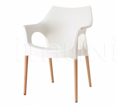 Стул с подлокотниками Natural Ola фабрика Scab Design