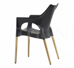 Стул с подлокотниками Natural Ola фабрика Scab Design