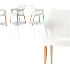 Стул с подлокотниками Natural Ola фабрика Scab Design