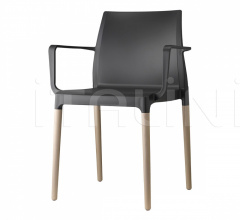 Стул с подлокотниками Natural Chloe mon amour фабрика Scab Design