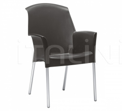 Итальянские Уличная мебель - Стул с подлокотниками Super Jenny Итальянские Уличная мебель - Стул с подлокотниками Super Jenny фабрика Scab Design